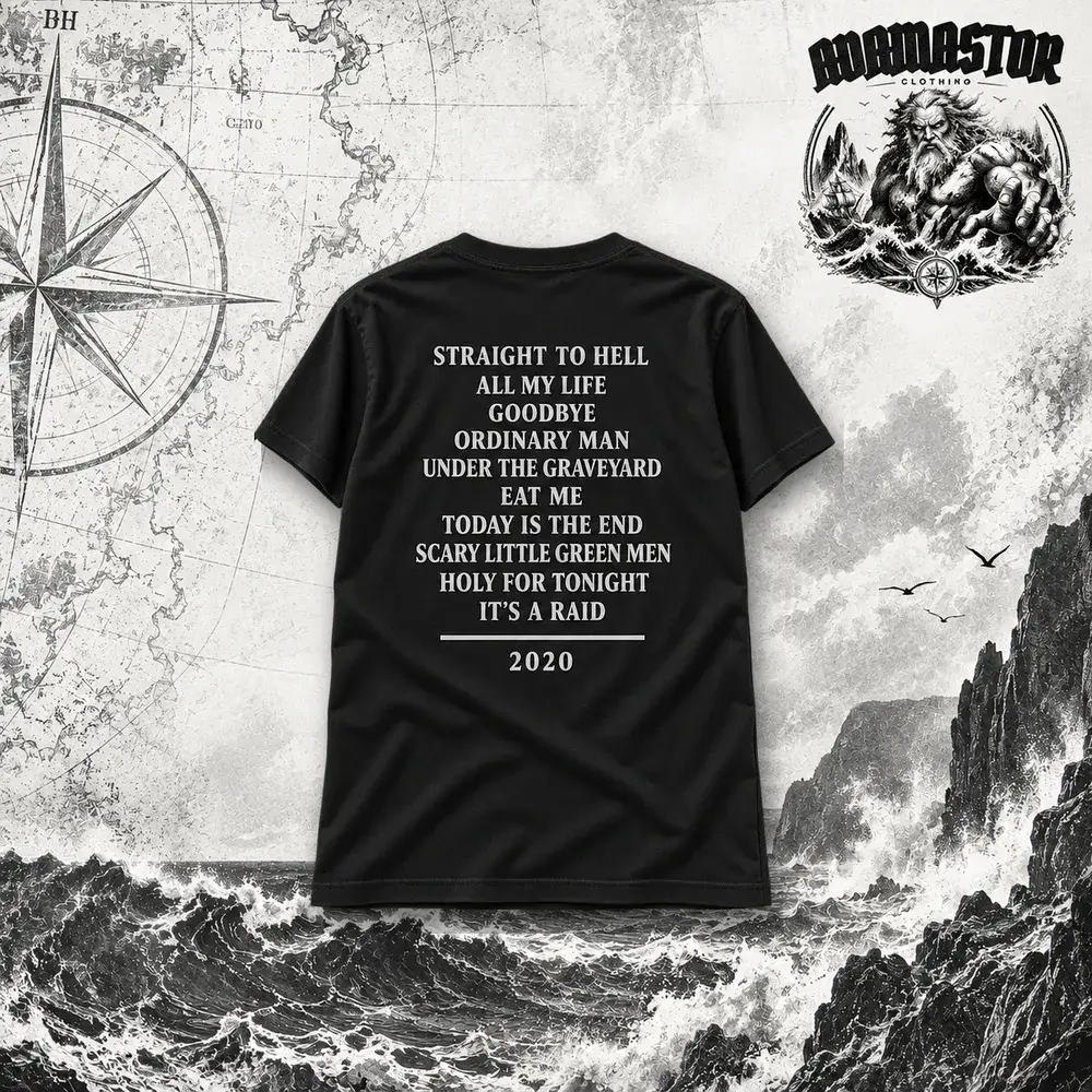 T-shirt Ozzy Osbourne — Ordinary Man — Adamastor Clothing