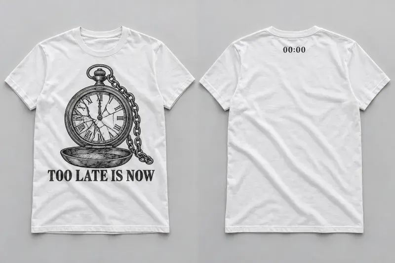 Too Late Is Now — Memento mori