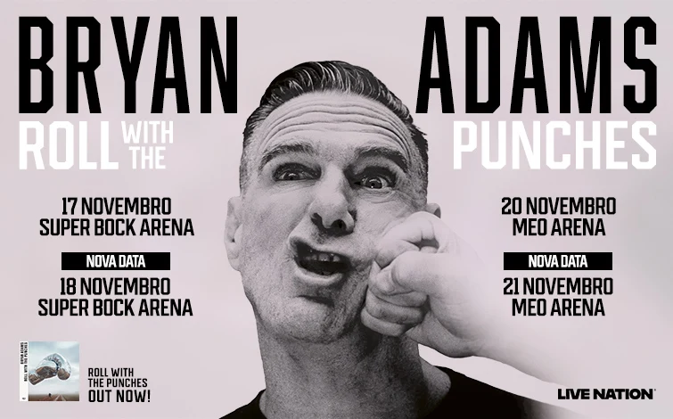 Bryan Adams — concert poster